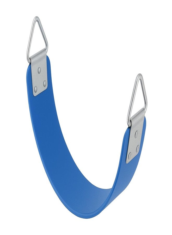 REZNOR مقعد أرجوحة مرن شديد التحمل من ريزنور مع حلقة مثلثة معدنية للأطفال والكبار - أزرق | حد الوزن 300 كجم. - Image 1